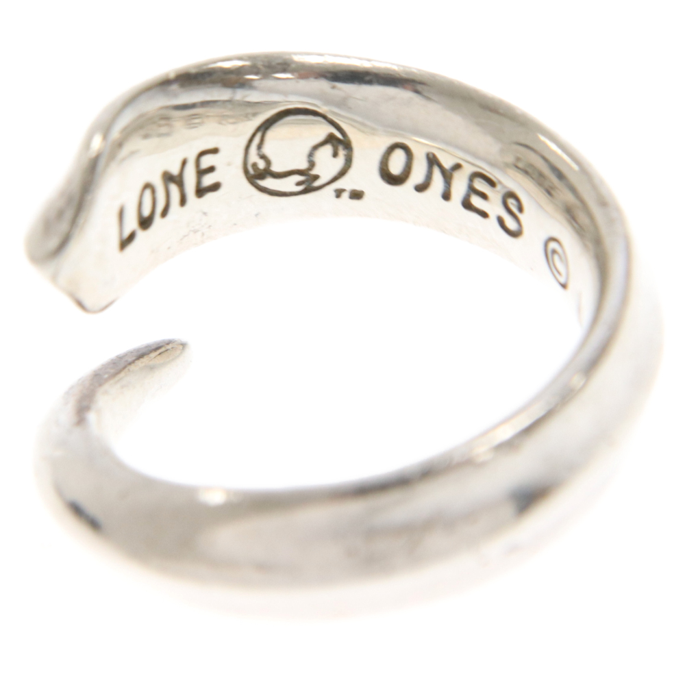 LONE ONES(ロンワンズ) フローリング 指輪 シルバー 15号【9224A140027】